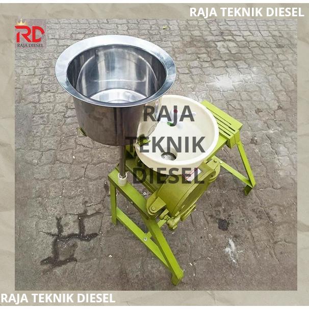 Mesin Gilingan Tahu 5 Inch + Engine Penggiling Giling Kedelai Tahu 5" - +DINAMO 1HP