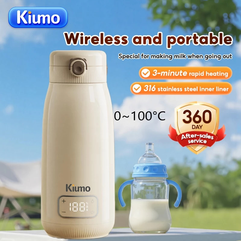 Kiumo pemanas asi portable milk warmer penghangat susu bayi alat penghangat susu bayi 2in1 portable 