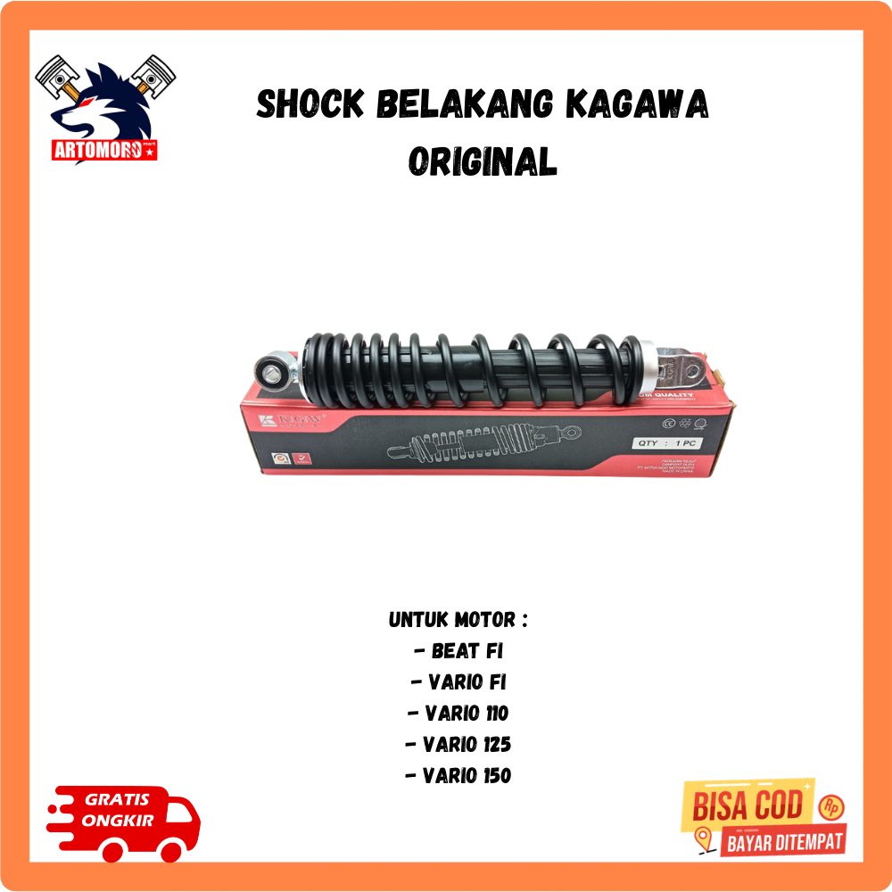 Shock Belakang Beat Fi Original Skok Vario 125 Fi - Shock Belakang Vario 110 & Vario 125 Original