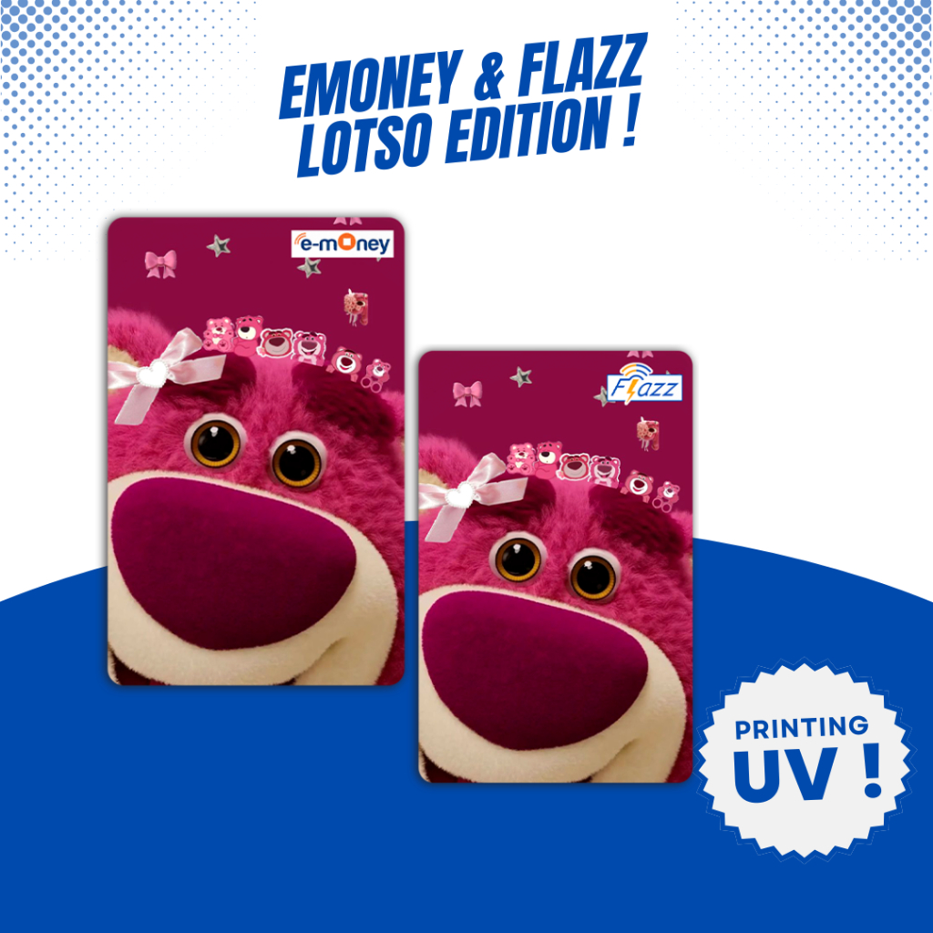EMONEY MANDIRI FLAZZ SUPPORT NFC - LOTSO TOY STORY - EMONEY FLAZZ GEN 2 SUPPORT NFC
