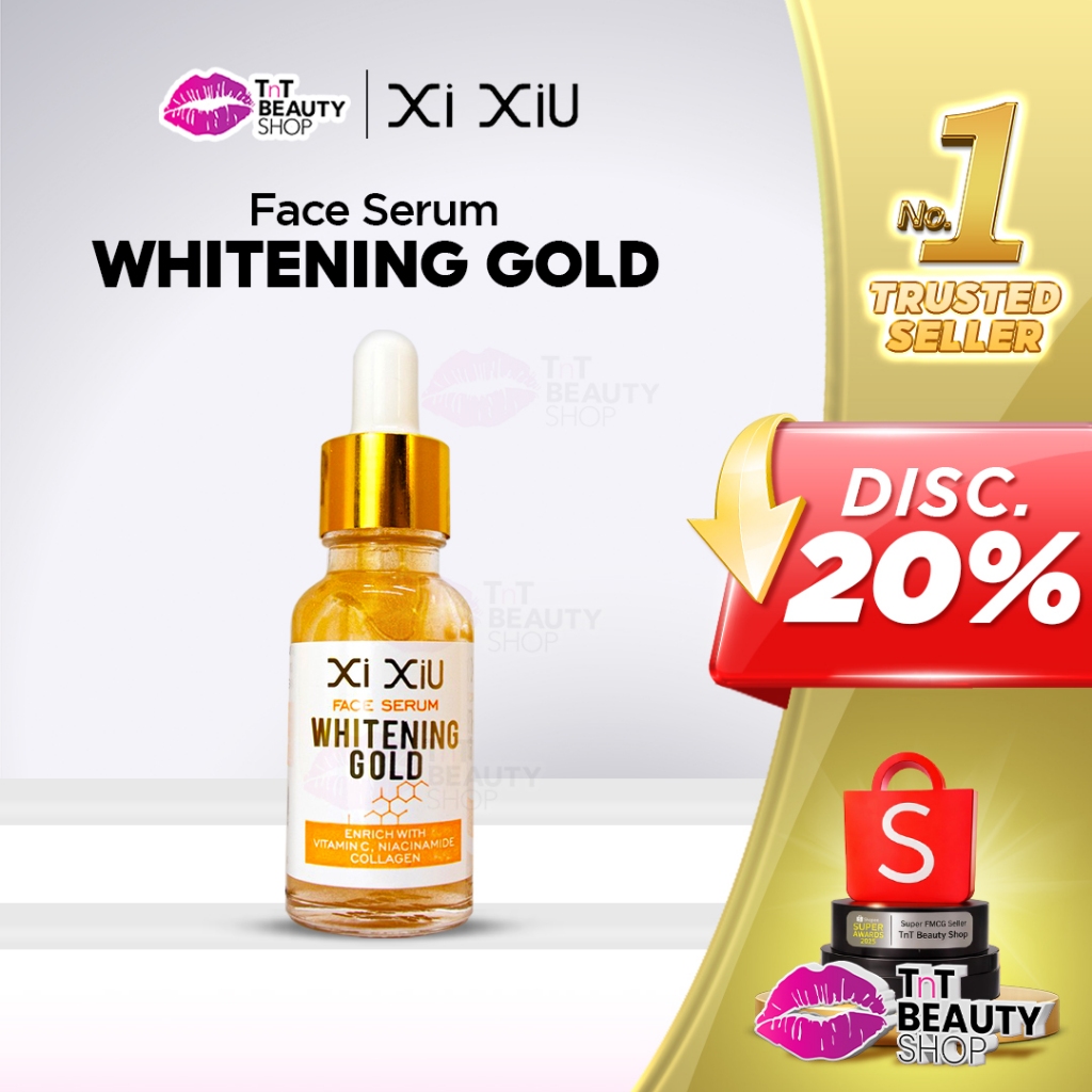 Xi XiU Face Serum Whitening Gold | XiXiu Serum Gold | TnT Beauty Shop