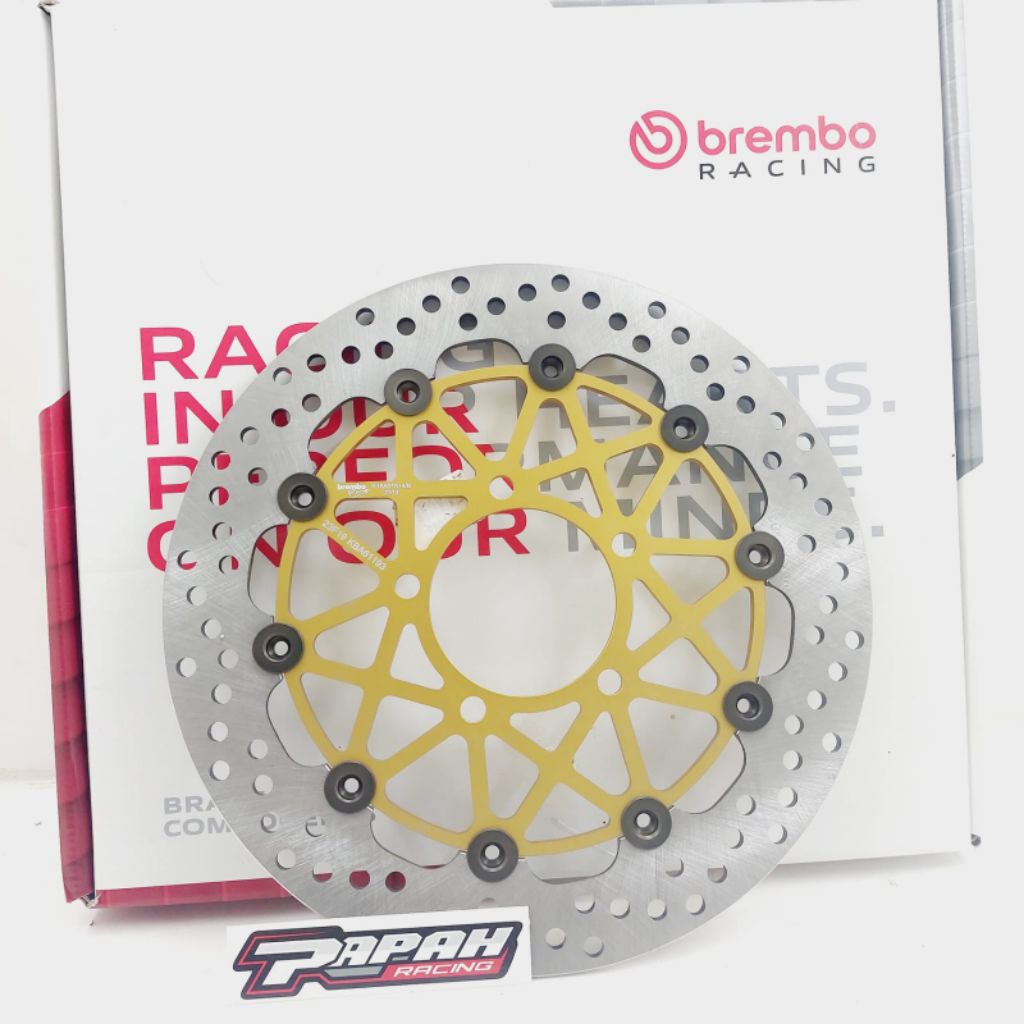 DISC PIRINGAN CAKRAM BREMBO 300MM GOLD MADE IN ITALY BREMBO