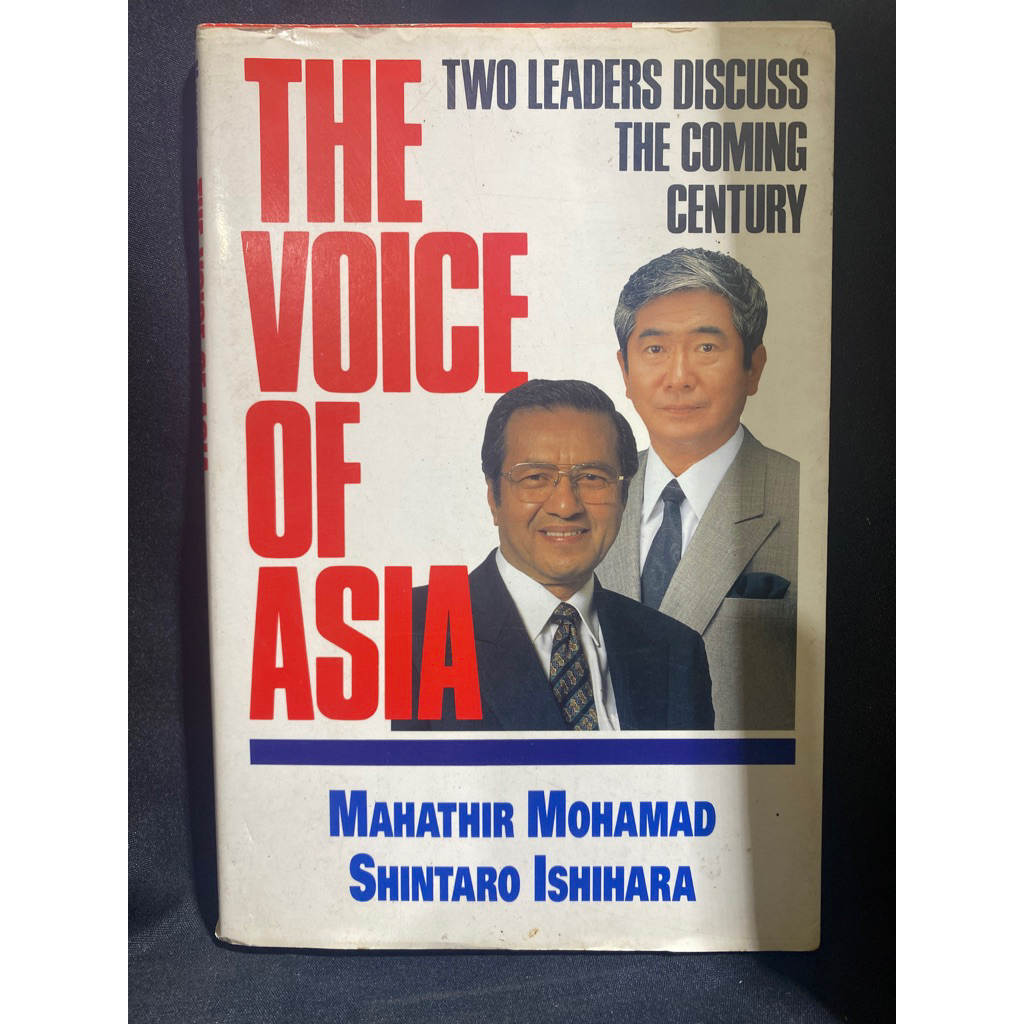 Buku Original THE VOIGE OF ASIA - MAHATHIR MOHAMAD SHINTARO ISHIHARA