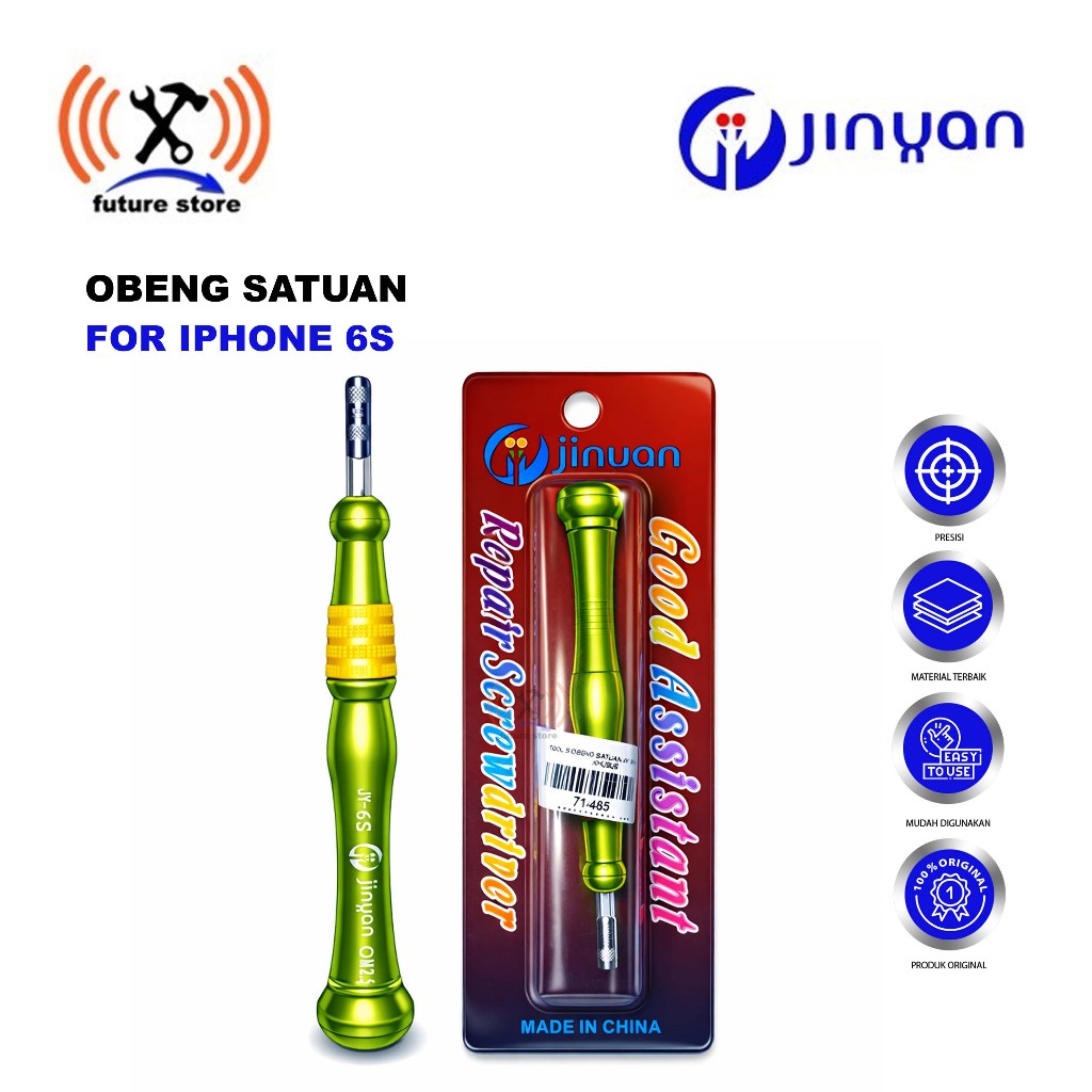 OBENG PENTALOBE JY UNTUK IPHONE 6S ORIGINAL - SCREWDRIVER JY IPHONE 6S SPECIAL ORIGINAL - OBENG BUKA