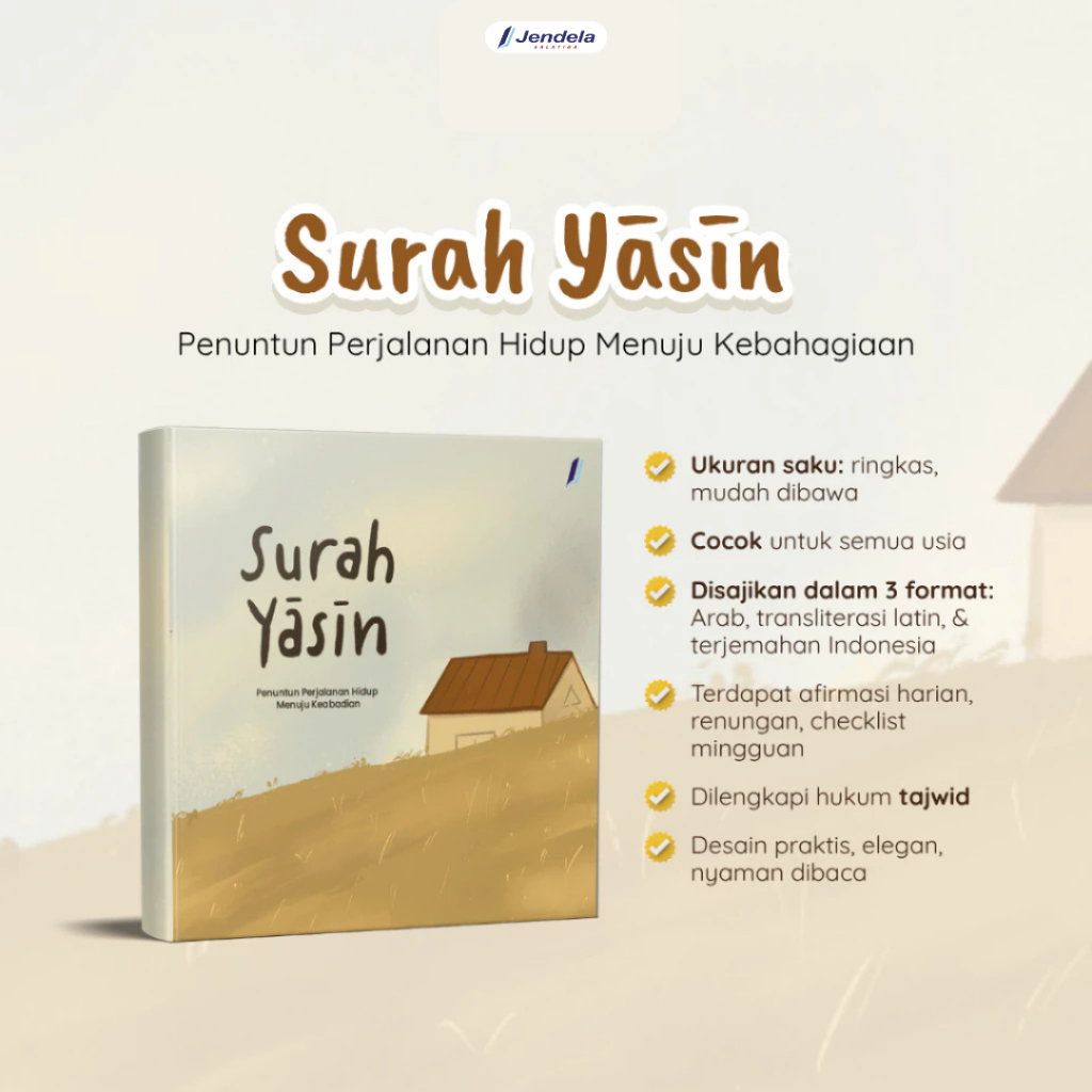 Buku Saku Surah Yasin: Penuntun Perjalanan Hidup Menuju Keabadian - Jendela