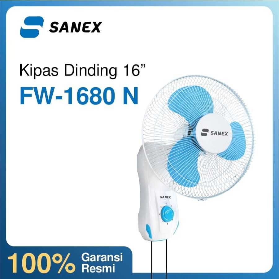 Kipas angin Dinding 16 Inch Sanex / WallFan Sanex Kipas Angin Listrik