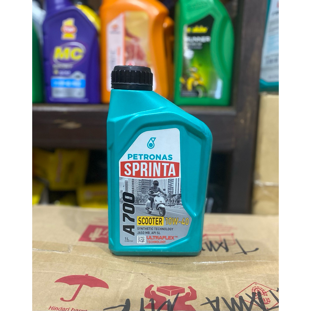 OLI MESIN MATIC SCOOTER PETRONAS SPRINTA A 700 1 LITER 10W 40 NMAX AEROX LEXI