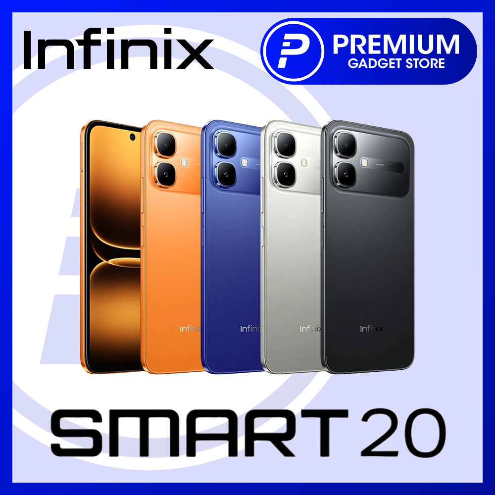 Infinix Smart 20 4G LTE 4/64GB 4/128GB Garansi Resmi Infinix Indonesia
