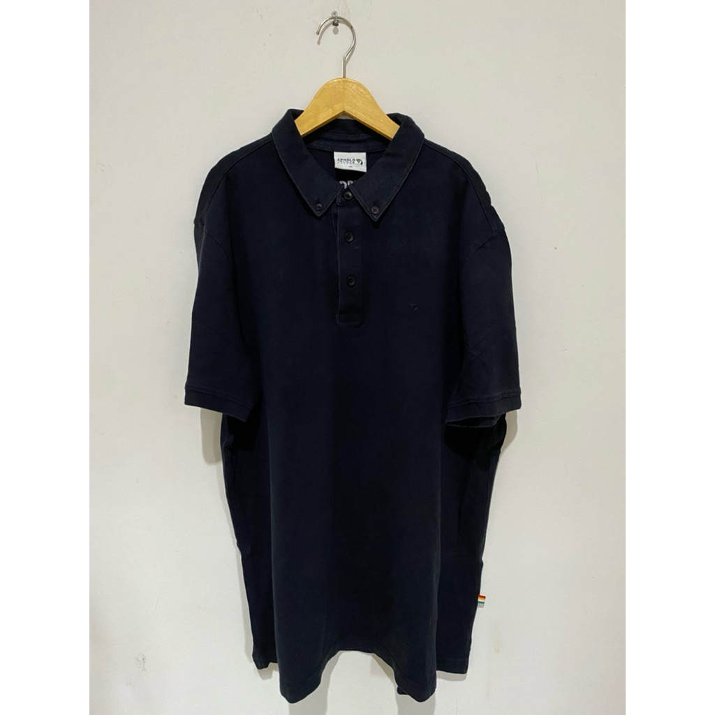 Arnold Palmer Polo Shirt Pria Original Navy Size 105 L Dry Cotton Premium Preloved