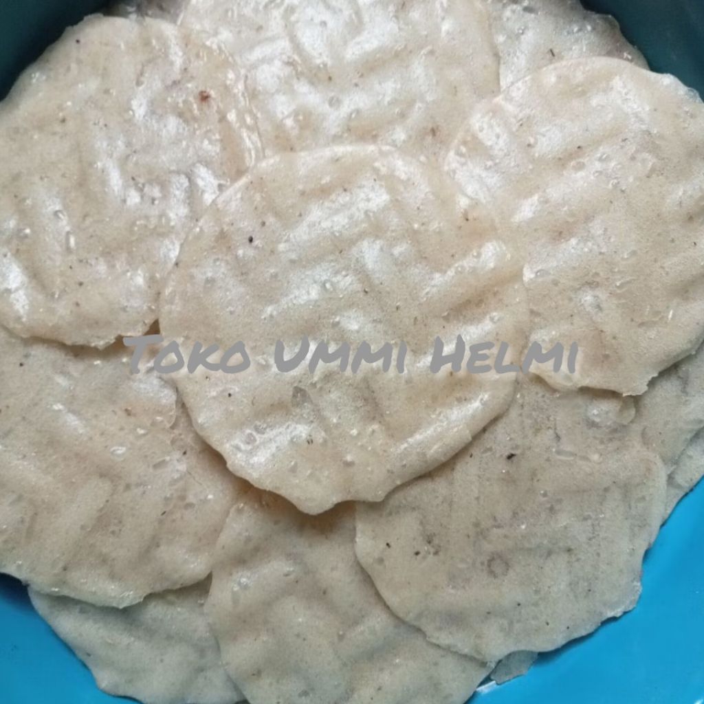 Opak Ketan Mentah Opak Ketan Original 25 Pcs