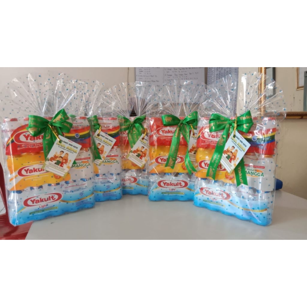 Parcel Yakult/ Hampers Yakult 3 rasa free kartu ucapan