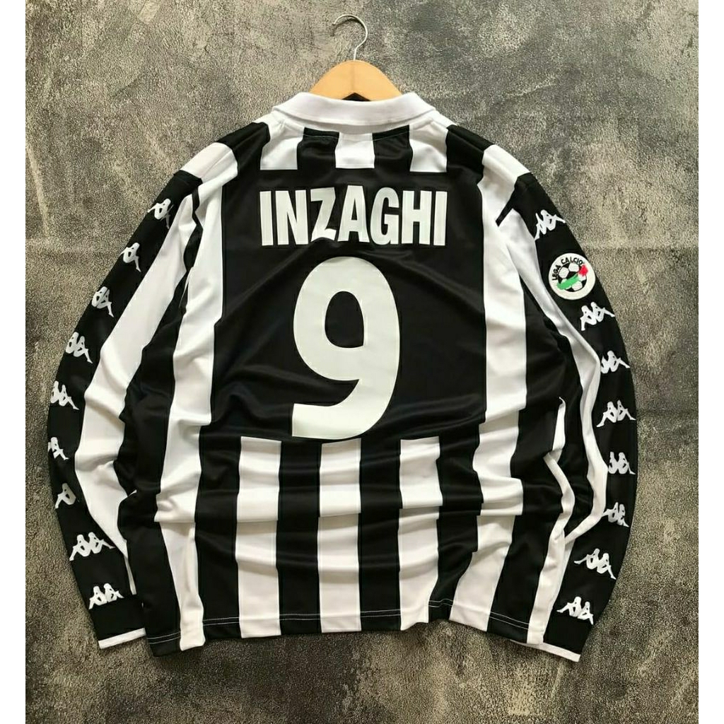 LONGSLEVEE JERSEY JUVENTZ HOME 1999/2000 NNS INZAGHI