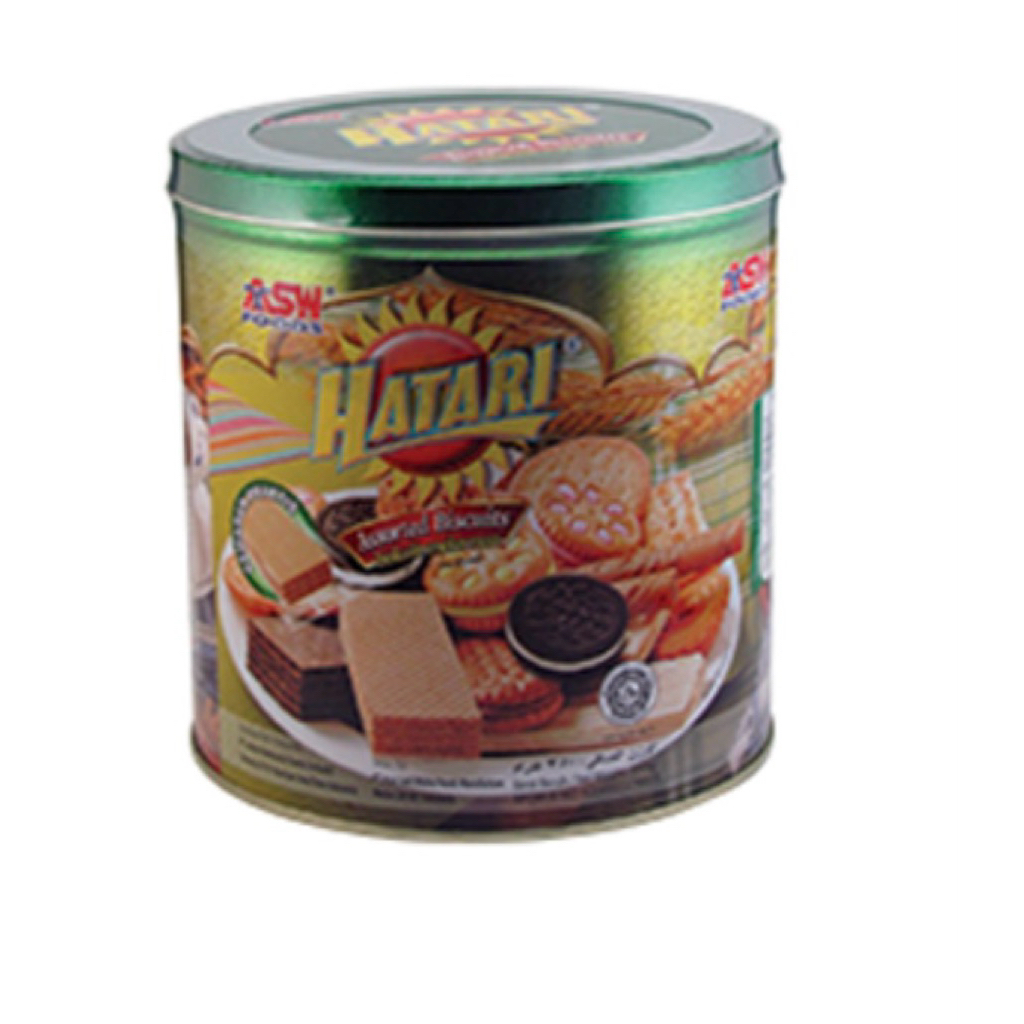 Hatari Biskuit Assorted Klg bulat 300gr