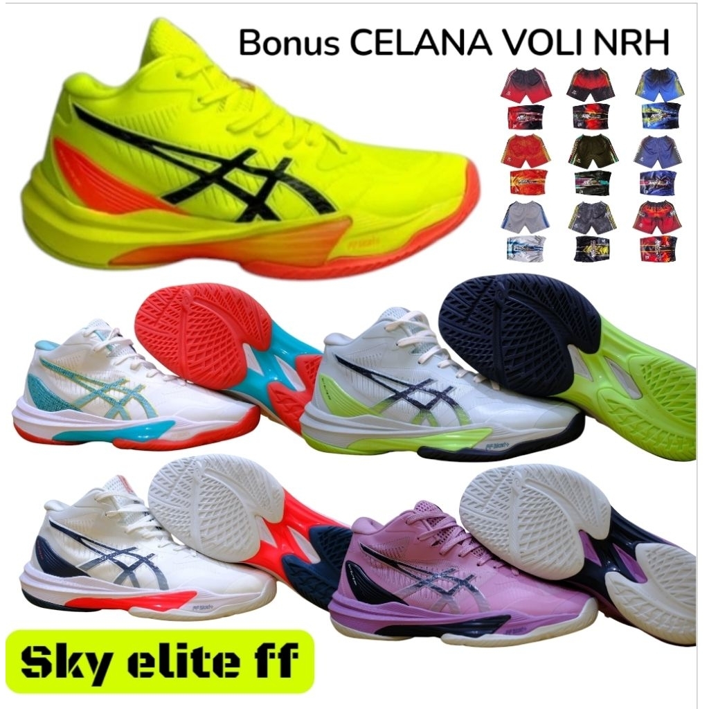 sepatu voli sky elite ff super premium voli sepatu olahraga voli asics sky elite ff super premium