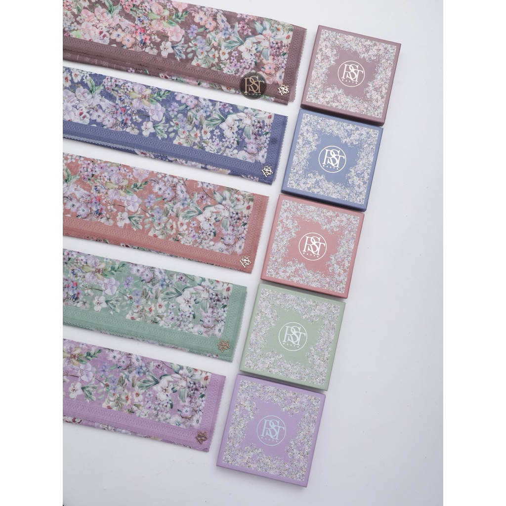 Hijab Motif Bloom Royale Series High Quality | Rasta Scarf