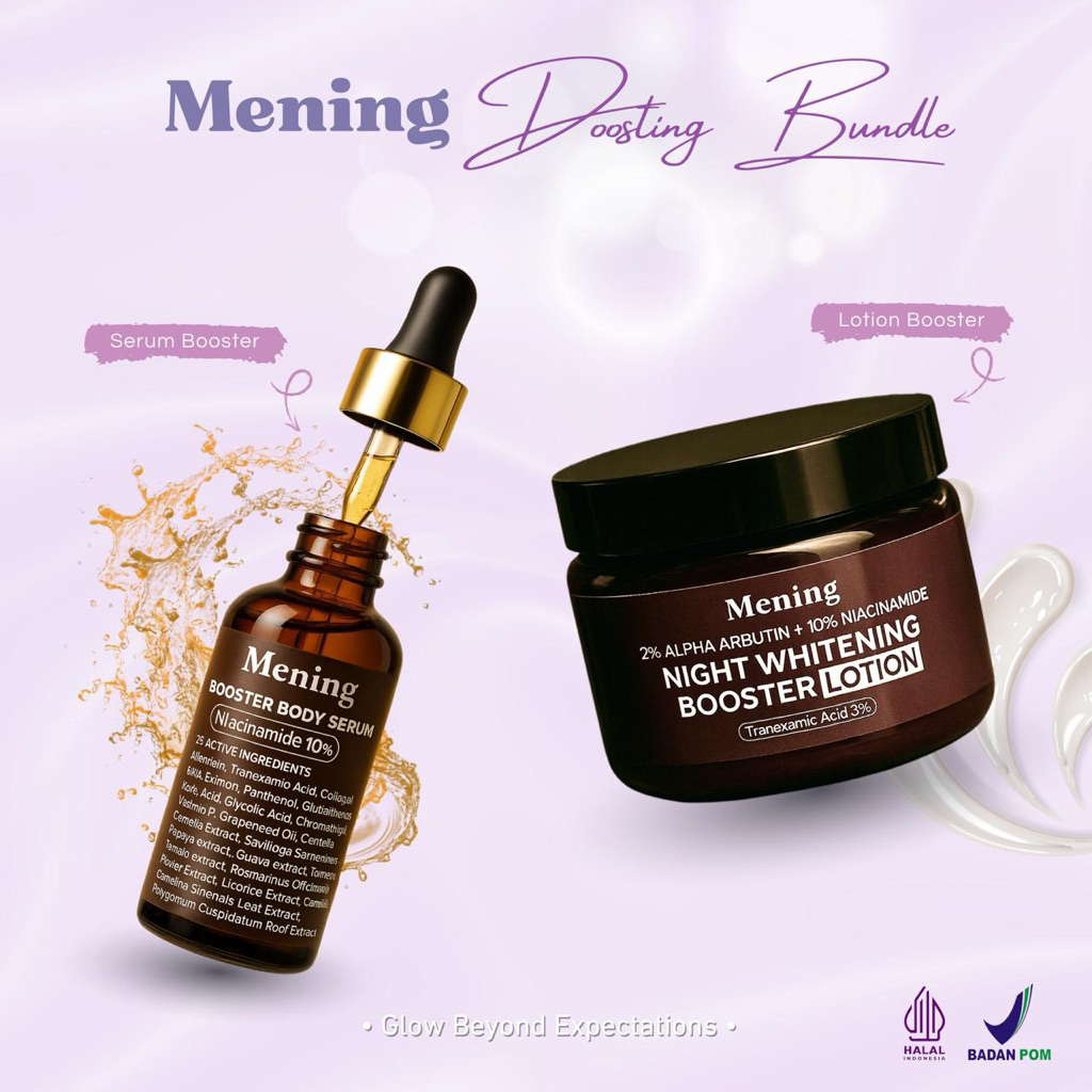 DOSTING MENING (LOTION & SERUM) BPOM