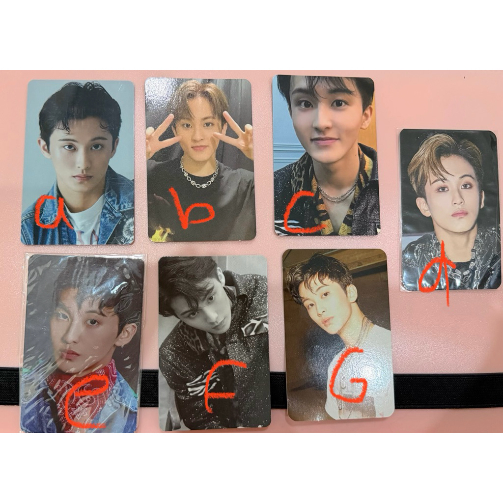pt 5 pc photocard popupstore superm ar mark official