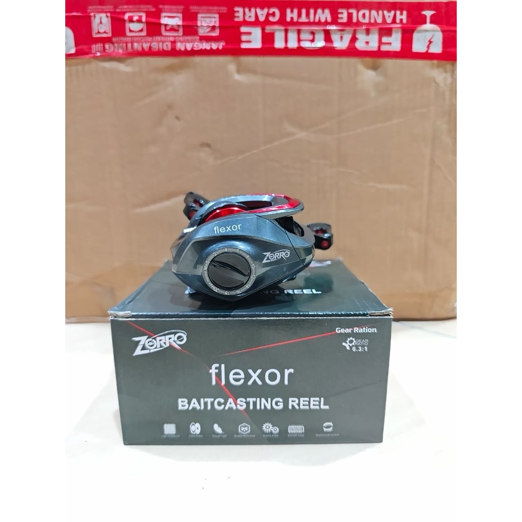 Reel Bc zorro flexor (DRAG CLICKER)
