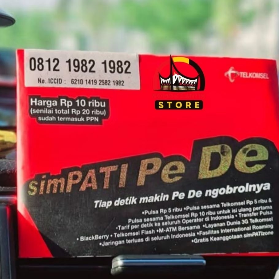 Nomor Cantik Telkomsel Tahun 1982