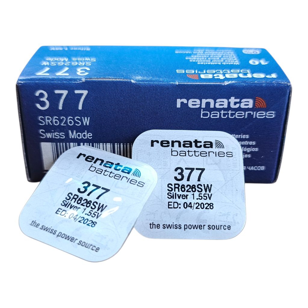 Baterai Renata 377 SR626SW Original Battery Jam Tangan SR626 L626F AG4
