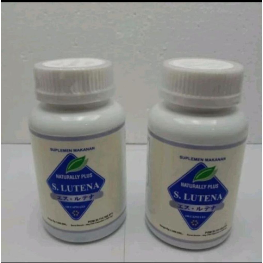 S Lutena Suplemen Kesehatan 100 Capsules Untuk Kesehatan Mata