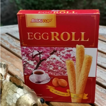Biscuit Egg Roll 86gr / Biskitop Egg Roll / Biscuit Lebaran