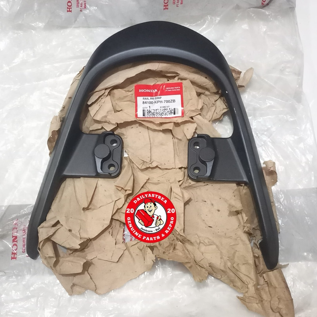 RAIL REAR GRIP BEGEL BEHEL JOK BELAKANG HONDA SUPRA X 125 BATMAN OLD LAMA ORIGINAL 84100-KPH-700ZB