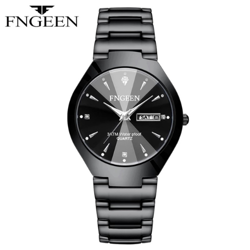 FNGEEN 5808 Jam Tangan Couple Anti Air Fashion Santai Original Jam Tangan Pria Jam Tangan Wanita Ana