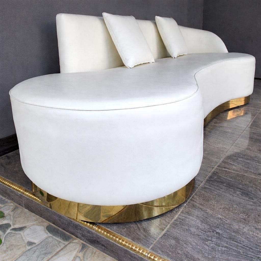 Kursi sofa tamu minimalis sofa tamu  kaki stainless