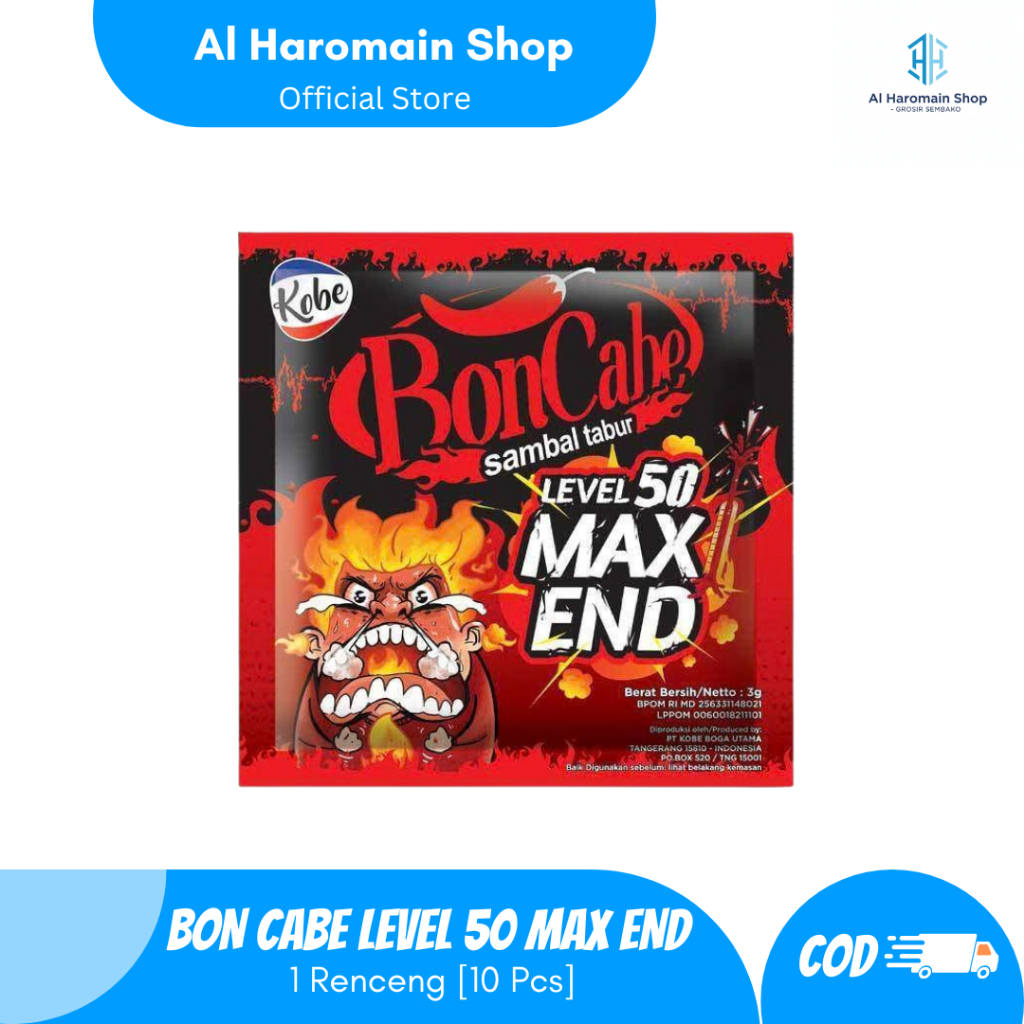 Boncabe Level 50 Max End Sambal | BON CABE LEVEL 50