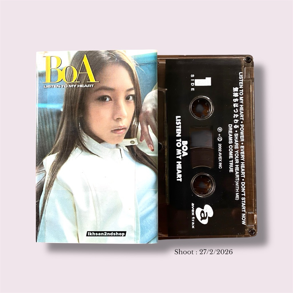 Kaset Pita Boa - Listen To My Heart