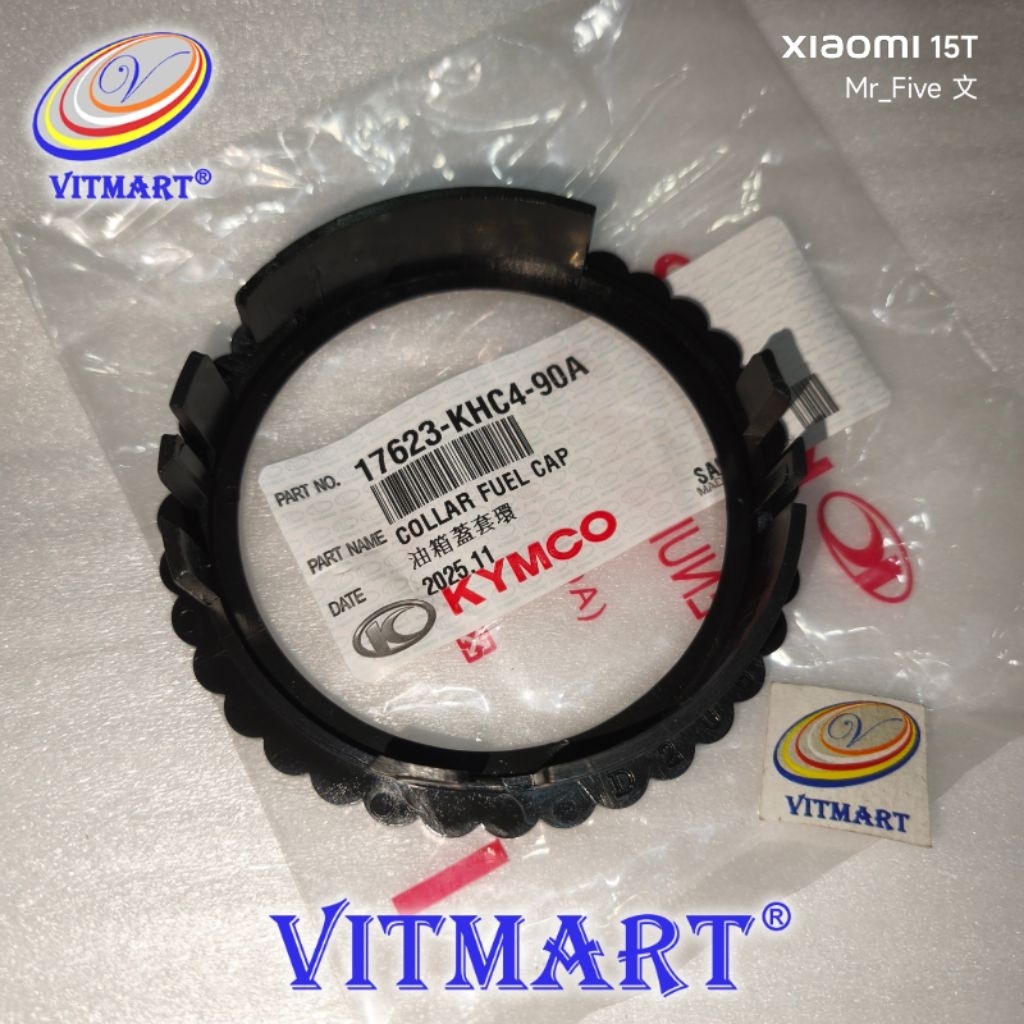 Ring Bensin Kymco Metica GLX Trend XTR Easy 100 Grand Dink 250 17623-KHC4-90A COLLAR FUEL CAP