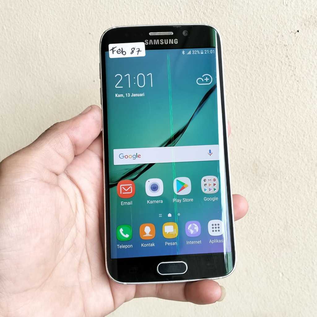 Samsung Galaxy S6 Edge RAM 3GB Internal 128GB NFC 4G