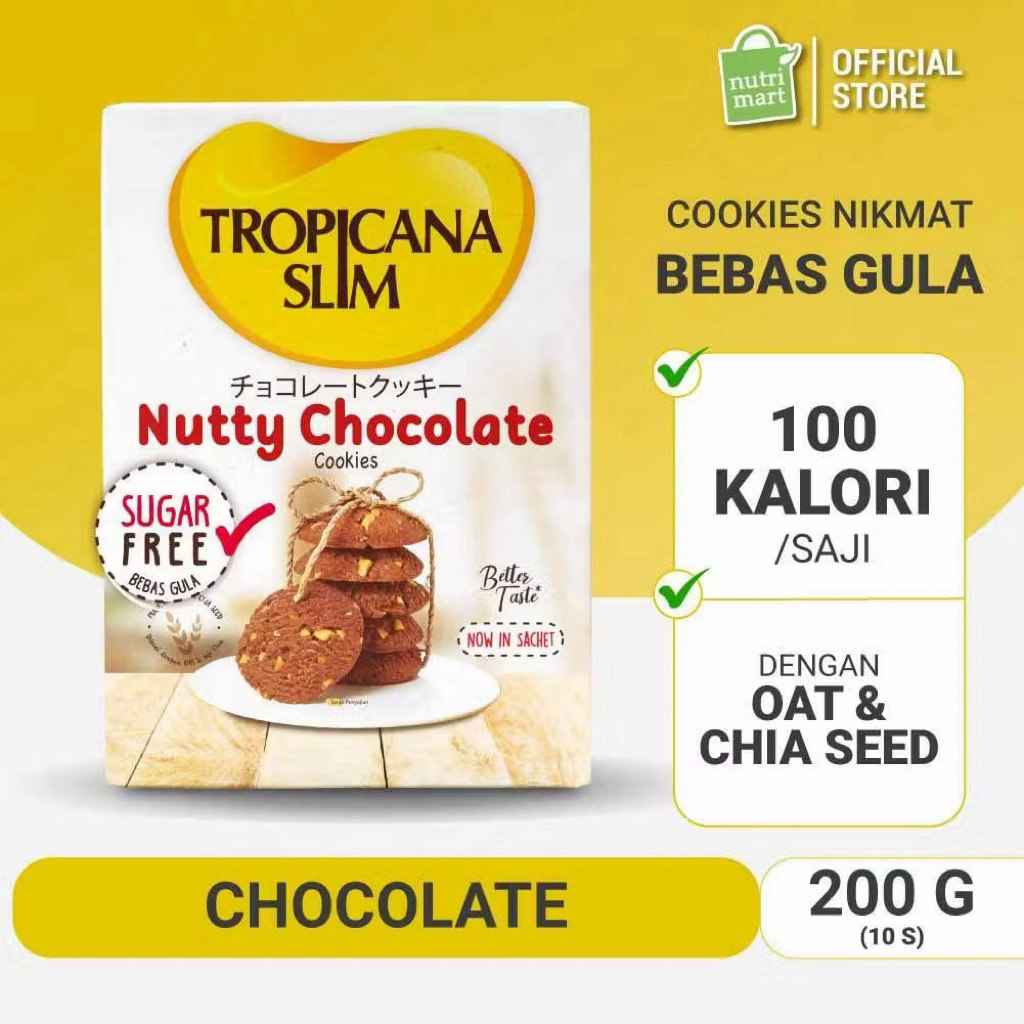 Tropicana Slim Nutty Cookies