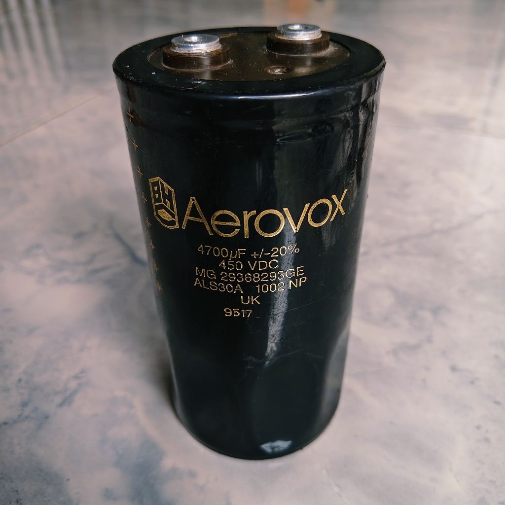 ELCO JUMBO 450V4700UF MERK AEROVOX