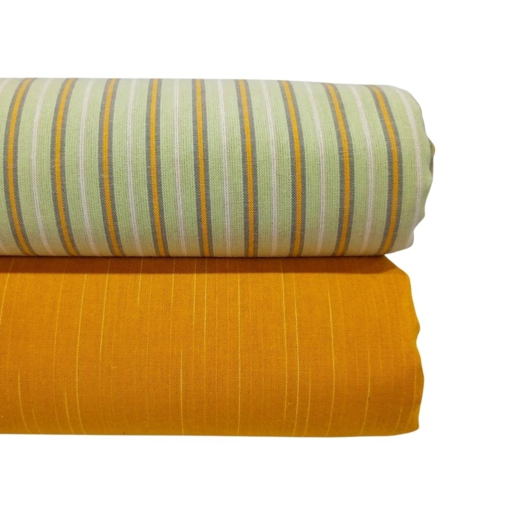 Tenun Lurik mix n match tenun gerimis kuning mustard coklat moka biru