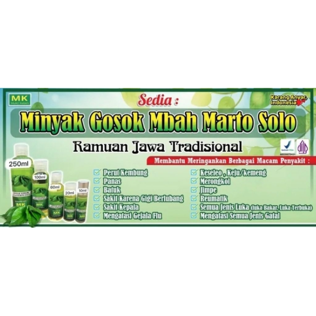 Minyak Mbah Marto Solo