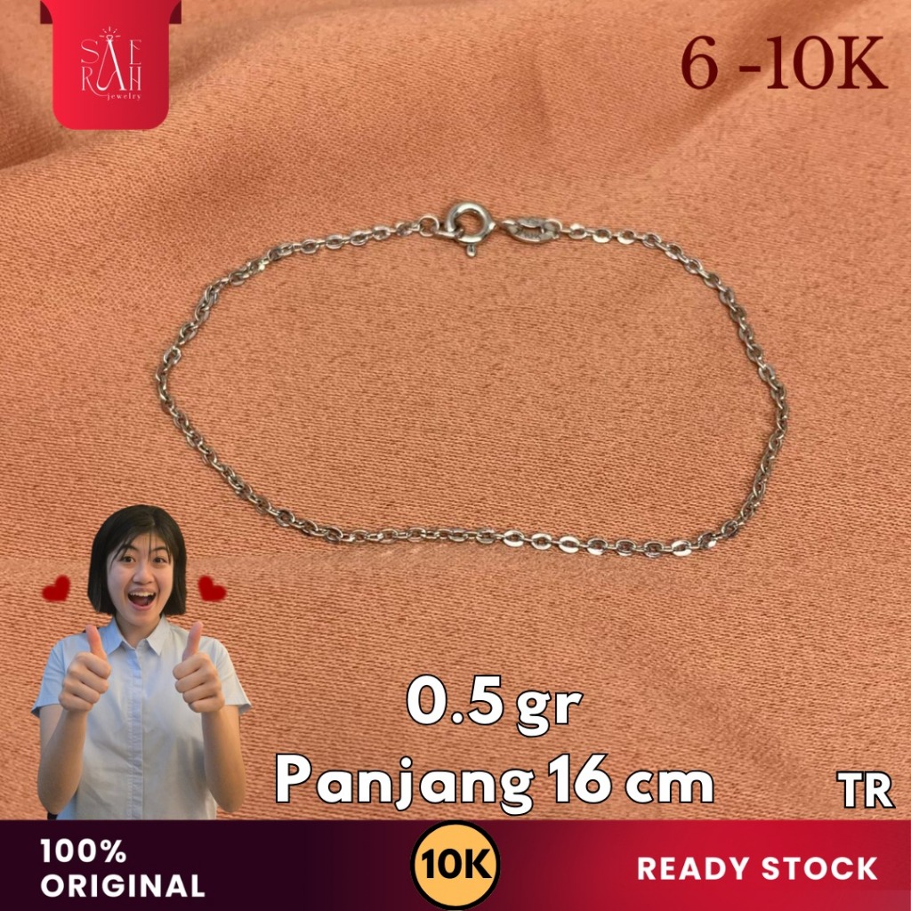 Gelang Emas 10K - Toko Emas Saerah - 0.5 Gram 145