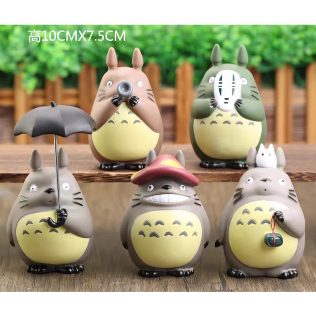 action figure totoro set isi 5