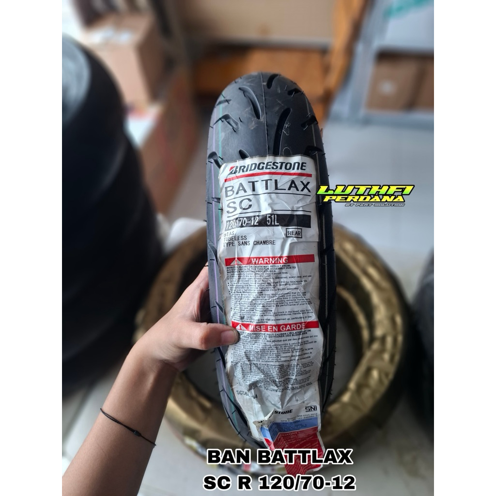 BAN BATTLAX SC R 120/70-12