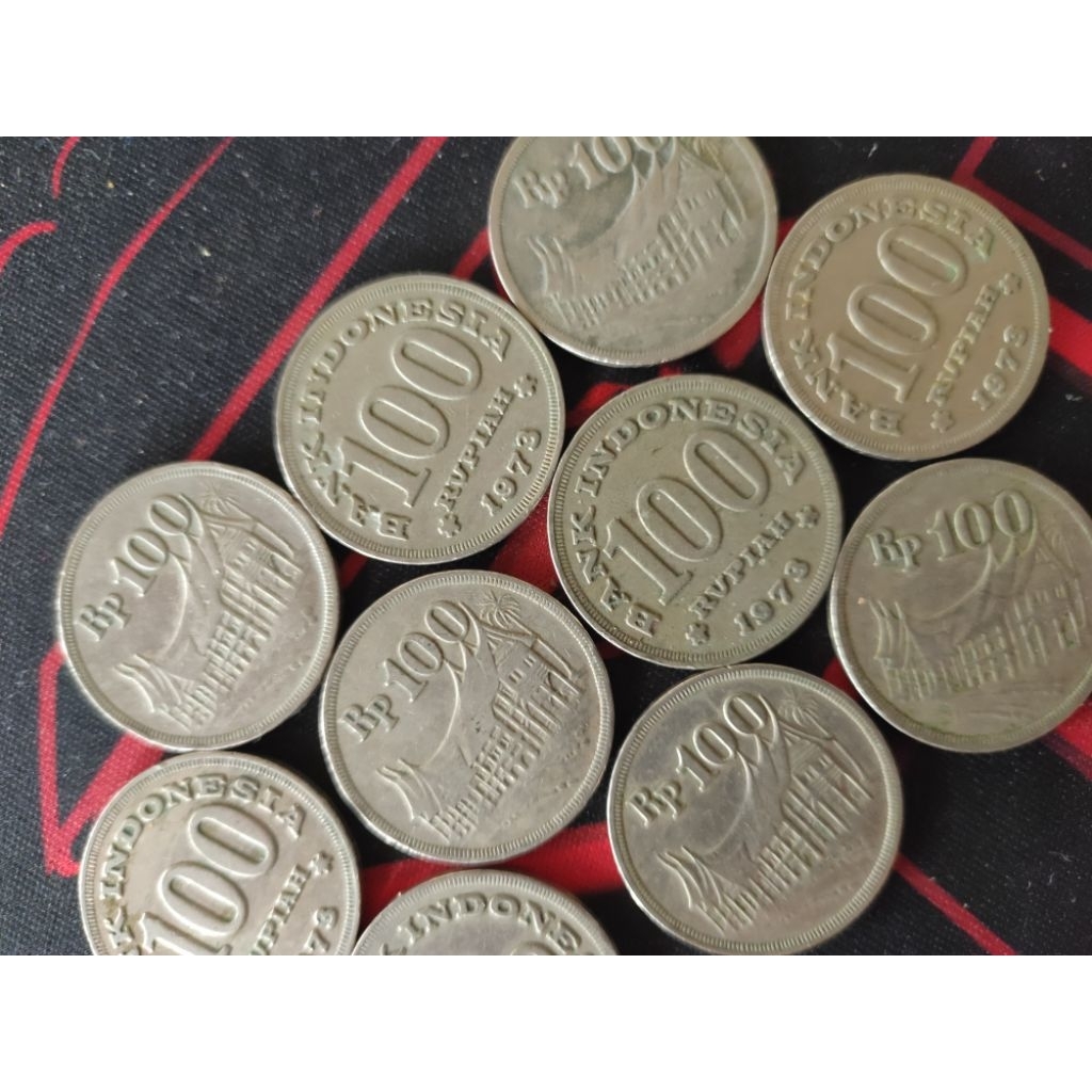 Koin Logam 100 Rupiah tahun 1973 Murah