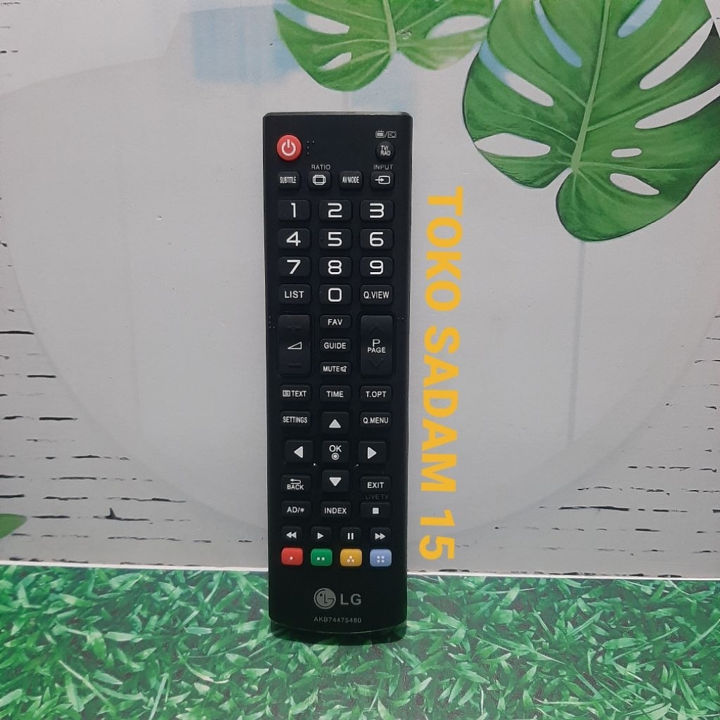 REMOTE REMOT TV LG LED LCD AKB74475480 ORIGINAL PLS