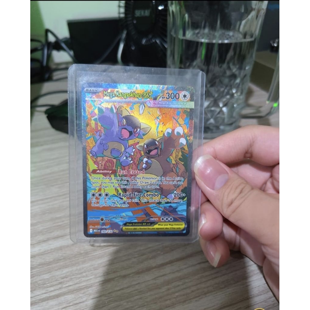 Kartu Pokemon Mega Kangaskhan EX #182 English Version