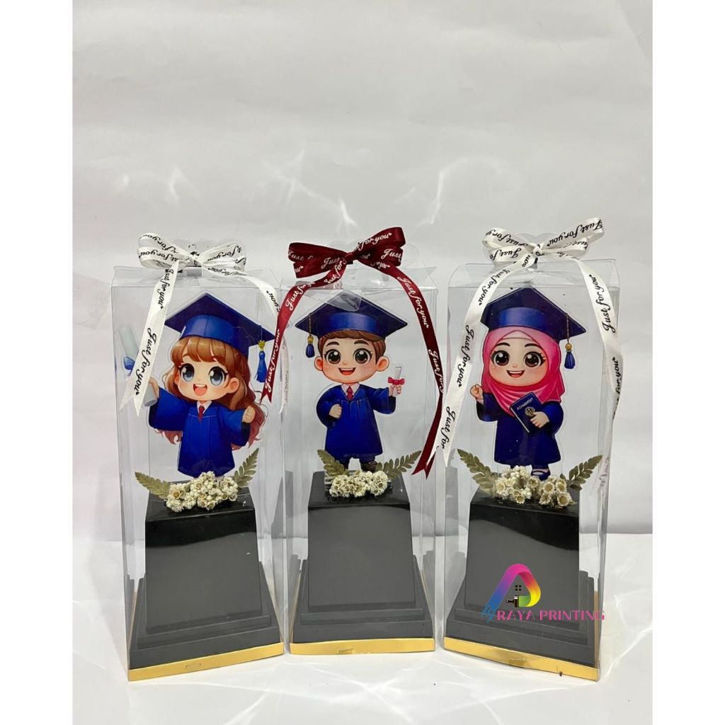 PIALA AKRILIK WISUDA - TROPHY WISUDA