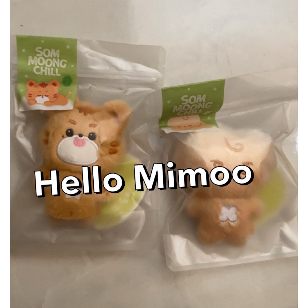 READY SOM-MOONG-CHILL DOLL KEYRING MARK DOYOUNG OFFICIAL SEALED