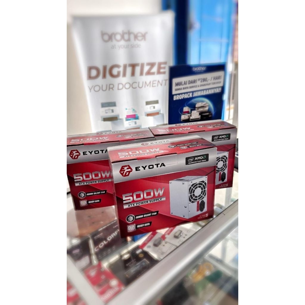 POWER SUPPLY EYOTA 500 W - Psu Komputer 500Watt