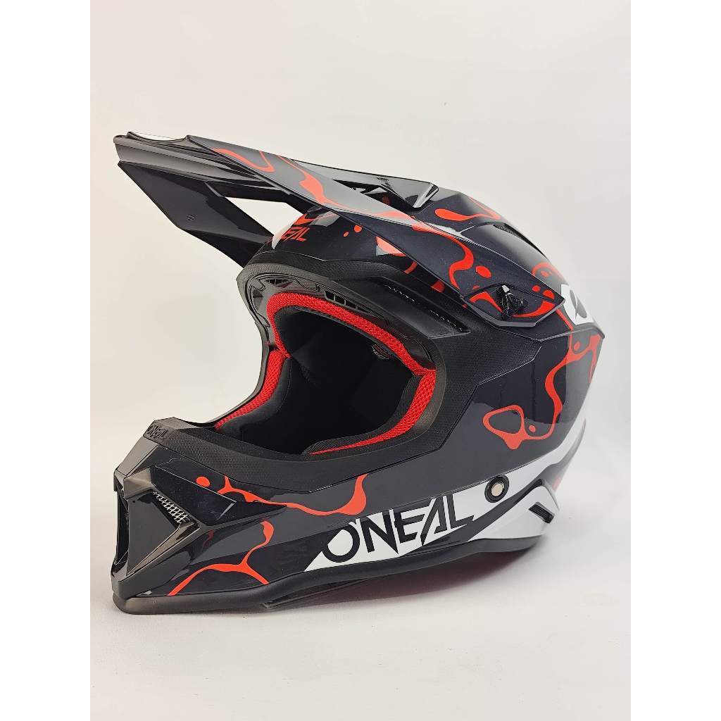 Helm ONEAL 1 SRS Splash black red original Helm Trail Motocross MX