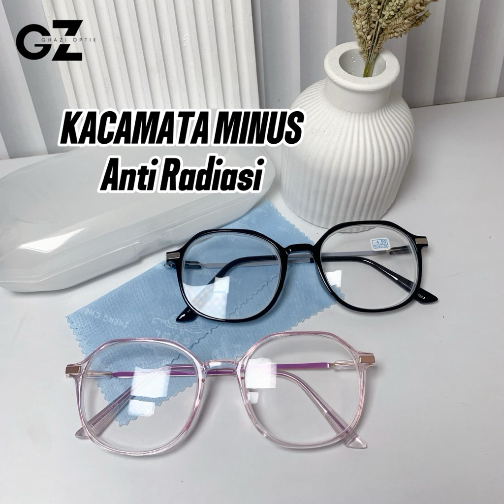 Ghazi Optik - Kacamata Minus Unisex Anti Radiasi