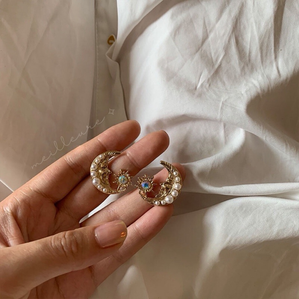 Anting Korea Wanita Fashion Titanium Tusuk Jepit Panjang Tindik Stud Xuping Klip Drop Aksesoris Wani