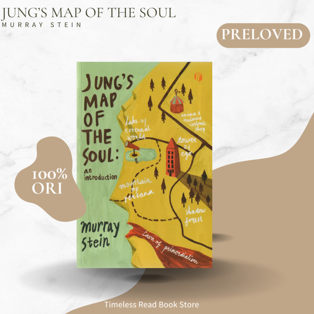 Jual Buku Jung's Map of the Soul Buku Kepribadian Murray Stein Preloved Original